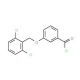 3-[(2,6-dichlorobenzyl)oxy]benzoyl chloride - chemical structure image