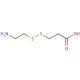 3-[(2-Aminoethyl)dithio]propionic Acid (CAS 15579-00-7) - chemical structure image
