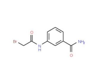 3-[(2-Bromoacetyl)amino]benzamide - chemical structure image