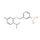 3-[(2-Isopropyl-5-methylphenoxy)methyl]phenylboronic acid (CAS 1072951-74-6) - chemical structure image