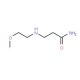 3-[(2-Methoxyethyl)amino]propanamide - chemical structure image