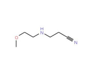 3-[(2-Methoxyethyl)amino]propanenitrile - chemical structure image
