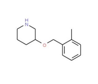 3-[(2-Methylbenzyl)oxy]piperidine - chemical structure image