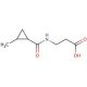 3-{[(2-methylcyclopropyl)carbonyl]amino}propanoic acid - chemical structure image
