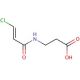 3-{[(2E)-3-chloroprop-2-enoyl]amino}propanoic acid - chemical structure image
