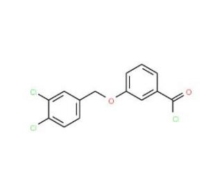 3-[(3,4-dichlorobenzyl)oxy]benzoyl chloride - chemical structure image