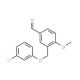 3-[(3-Chlorophenoxy)methyl]-4-methoxybenzaldehyde - chemical structure image