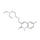3-[(3-Diethylamino-propylamino)-methyl]-6-methyl-1H-quinolin-2-one - chemical structure image