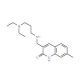 3-[(3-Diethylamino-propylamino)-methyl]-7-methyl-1H-quinolin-2-one - chemical structure image