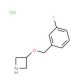 3-[(3-Fluorobenzyl)oxy]azetidine hydrochloride - chemical structure image
