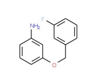 3-[(3-fluorophenyl)methoxy]aniline - chemical structure image