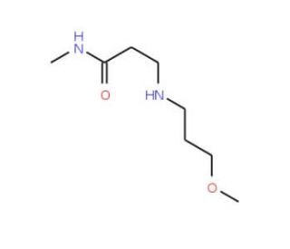 3-[(3-Methoxypropyl)amino]-N-methylpropanamide - chemical structure image