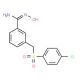 3-[(4-Chlorophenylsulfonyl)methyl]benzamidoxime (CAS 583059-52-3) - chemical structure image