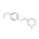 3-[(4-Ethoxyphenoxy)methyl]piperidine - chemical structure image