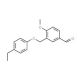 3-[(4-Ethylphenoxy)methyl]-4-methoxybenzaldehyde - chemical structure image