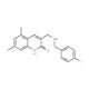 3-[(4-Fluoro-benzylamino)-methyl]-5,7-dimethyl-1H-quinolin-2-one - chemical structure image