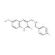 3-[(4-Fluoro-benzylamino)-methyl]-6-methoxy-1H-quinolin-2-one - chemical structure image