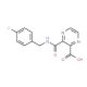 3-{[(4-fluorobenzyl)amino]carbonyl}pyrazine-2-carboxylic acid - chemical structure image