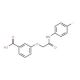 3-{[(4-fluorophenyl)carbamoyl]methoxy}benzoic acid - chemical structure image