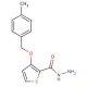 3-[(4-Methylbenzyl)oxy]-2-thiophenecarbohydrazide - chemical structure image