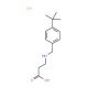 3-{[(4-tert-butylphenyl)methyl]amino}propanoic acid hydrochloride - chemical structure image