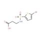 3-{[(5-Bromothien-2-yl)sulfonyl]amino}-propanoic acid - chemical structure image