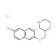 3-{[(6-Bromo-2-naphthyl)oxy]methyl}piperidinehydrochloride - chemical structure image