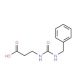 3-{[(benzylamino)carbonyl]amino}propanoic acid (CAS 71274-38-9) - chemical structure image