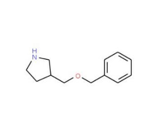 3-[(Benzyloxy)methyl]pyrrolidine - chemical structure image