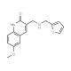3-{[(Furan-2-ylmethyl)-amino]-methyl}-6-methoxy-1H-quinolin-2-one - chemical structure image