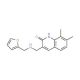 3-{[(Furan-2-ylmethyl)-amino]-methyl}-7,8-dimethyl-1H-quinolin-2-one - chemical structure image