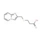 3-[(imidazo[1,2-a]pyridin-2-ylmethyl)thio]propanoic acid - chemical structure image