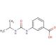 3-{[(isopropylamino)carbonyl]amino}benzoic acid - chemical structure image