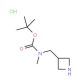 3-[(Methylamino)methyl]azetidine, 3-BOC protected hydrochloride - chemical structure image