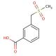 3-[(methylsulfonyl)methyl]benzoic acid - chemical structure image