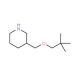 3-[(Neopentyloxy)methyl]piperidine - chemical structure image