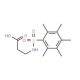 3-{[(pentamethylphenyl)sulfonyl]amino}propanoic acid - chemical structure image