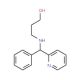 3-[(Phenyl-pyridin-2-yl-methyl)-amino]-propan-1-ol - chemical structure image