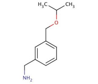 {3-[(propan-2-yloxy)methyl]phenyl}methanamine - chemical structure image