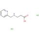 3-[(pyridin-2-ylmethyl)amino]propanoic acid dihydrochloride - chemical structure image