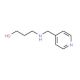 3-[(Pyridin-4-ylmethyl)-amino]-propan-1-ol (CAS 7251-62-9) - chemical structure image