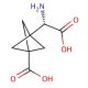 3-[(S)-amino(carboxy)methyl]bicyclo[1.1.1]pentane-1-carboxylic acid - chemical structure image