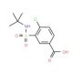3-[(tert-butylamino)sulfonyl]-4-chlorobenzoic acid (CAS 59815-50-8) - chemical structure image