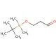 3-[(tert-Butyldimethylsilyl)oxy]-1-propanal (CAS 89922-82-7) - chemical structure image