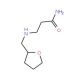 3-[(Tetrahydro-2-furanylmethyl)amino]propanamide - chemical structure image