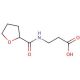 3-[(tetrahydrofuran-2-ylcarbonyl)amino]propanoic acid - chemical structure image