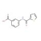 3-[(thien-2-ylcarbonyl)amino]benzoic acid (CAS 24341-72-8) - chemical structure image