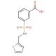3-{[(thien-2-ylmethyl)amino]sulfonyl}benzoic acid - chemical structure image