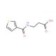 3-[(thien-3-ylcarbonyl)amino]propanoic acid - chemical structure image