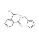 3-[(Thiophen-2-ylmethyl)-carbamoyl]-bicyclo[2.2.1]hept-5-ene-2-carboxylic acid (CAS 331416-18-3) - chemical structure image
